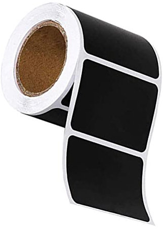 Operitacx Etiquetas Adhesivas De Pizarra Pvc 300 Piezas, Pegatinas Reposicionables e Impermeables Para Cocina, Almacenaje y Organización Del Hogar