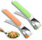 Silicone Tongs Hot Plate Gripper - 2PCS Heat-Resistant Gripper for Bowl Pan Tray, Stainless Steel & Silicone Tongs for Kitchen Air Fryer