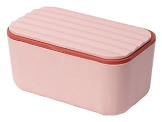 Doppelzweck-Tücherbox, Taschentuch-Aufbewahrungsbox, Feuchttücher-Spender, Servietten-Papierhülle, wandmontierter Serviettenhalter, Kunststoff-Serviettenbox (Rosa)
