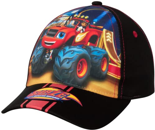 Nickelodeon Blaze and The Monster Machines Mütze für Jungen, verstellbare Baumwoll-Baseballkappe (Kleinkind)