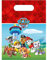 Paw Patrol Party / Loot Bags 23 x 16.5 cm Pack of 6 Multi-Coloured