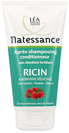 Natessance Haarspülung mit Rizinusöl/pflanzlichem Keratin, 150 ml