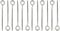 C.S. Osborne Pack of 12 Upholstery Skewers/Pins for Upholsterers (4)