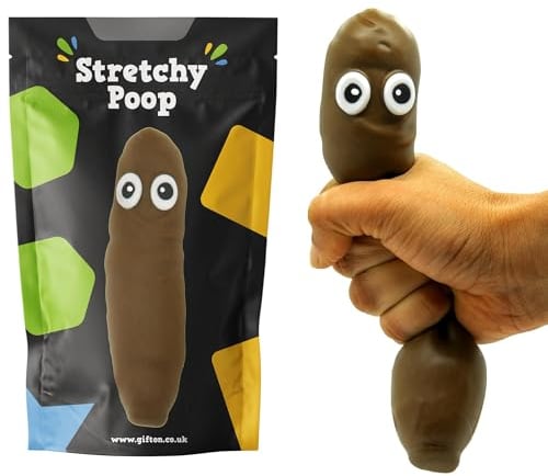 Gifton - Dehnbarer Kackhackball zum Stressabbau, Neuheit 2020 Design, Geschenk für Jungen, Mädchen, Männer, Frauen, Teenager, Kinder, lustiges Geburtstagsgeschenk, Weihnachtsstrumpffüller, Spielzeug,