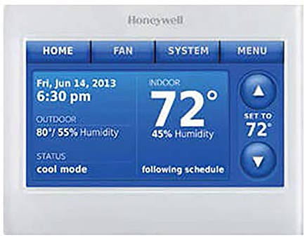 Honeywell THX9421R5021WW Redlink Prestige IAQ Color Touchscreen Thermostat