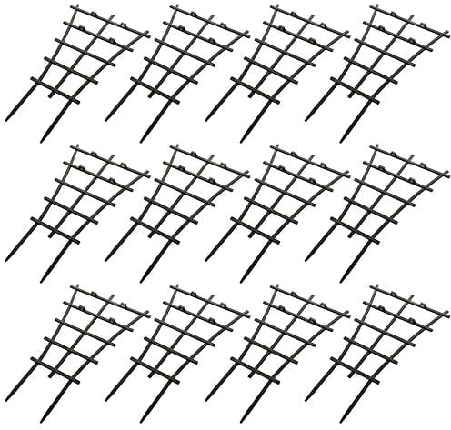 JYCRA Kletterpflanzen Unterstützung, 6/12er Pack DIY Garten Pflanzkübel Mini Kletterpflanzen Rankgitter Pflanzenkäfige für Kletterpflanzen und Reben