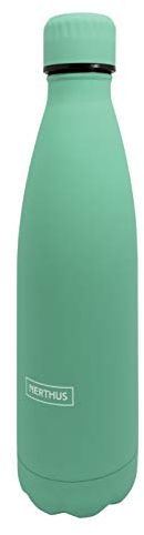 Nerthus FIH 617 Termo Doble Pared para frios y Calientes Diseño Coral de Acero Inoxidable 750 ml Libre de BPA, Tapon Hermético, 18/8