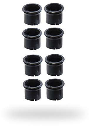 Boccole di finitura in plastica del telaio per porte blindate Marca Di.Bi., colore Bianco, Grigio, Nero (Nero)