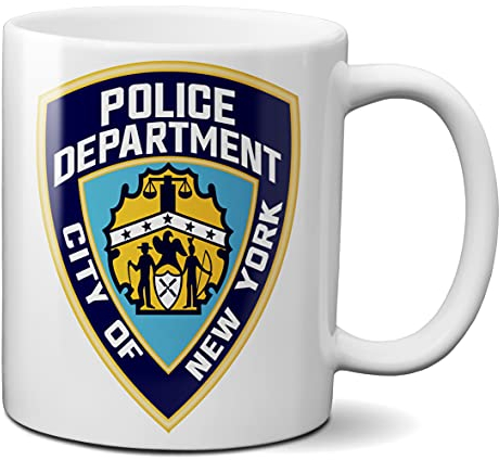 Mugtime (TM) - NYPD - New York Police Department USA Coffee Tea Ceramic 330ml 11oz Mug Cup
