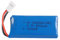 YUNIQUE GREEN-CLEAN-POWER - Batterie Lipo 3.7V 500mAh pour Drone FPV H107D H107C | Compatible Chargeur lipo, Batterie Drone jst | Légère 13,5g, Bleu