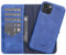 Solo Pelle Lederhülle kompatibel für iPhone 13 in 6.1 Zoll abnehmbare Hülle (2in1) inkl. Kartenfächer für das original Apple iPhone 13 (Vollleder Vintage Blau)