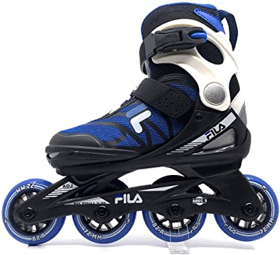 FILA SKATES 010621230 J-ONE Inline Skate Unisex Black/Blue Größe S 28-32