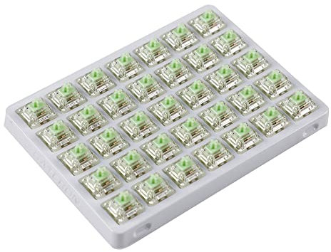 Mechkeeb Gateron Baby Kangaroo Switches Tactile 59g POM Material Mechanical Keyboard DIY Switch (70 PCS)