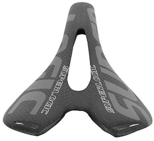 Alomejor Fahrradkissen, Fahrrad Carbon Sattel Matt Vollcarbon Rennrad Sattelkissen