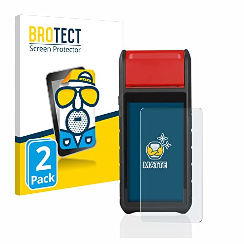 BROTECT Entspiegelungs-Schutzfolie für Autel MaxiBAS BT608 (2 Stück) Matte Displayschutz-Folie, Anti-Reflex, Anti-Fingerprint