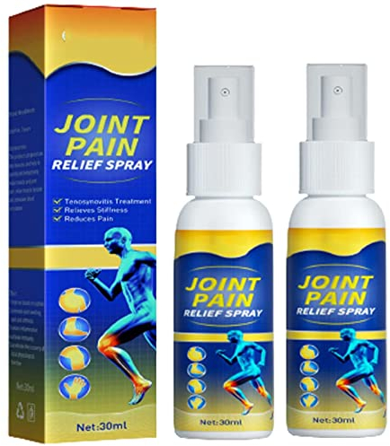 AEXZR JointPain Relief Mist, Joint Instant Pain Relief Herbal Spray, Pain Relieving Spray, Joint Relief Herbal Mist, Relieves Joints, Back, Knee, Back Pain, for Topical Use (2Pcs)