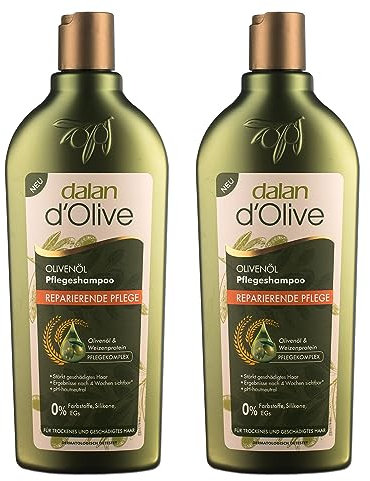 2x Dalan d´Olive Shampoo -Reparierende Pflege- 400ml