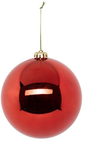 Atmosphera - Weihnachtskugel Maxi 150mm rot