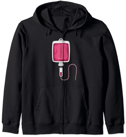 Vino para enfermera con botella de vino Sudadera con Capucha