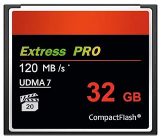 HSANYIUR 32GB CompactFlash Card,UDMA Speed Up to 120MB/s,Original CF Card Camera Memory Card