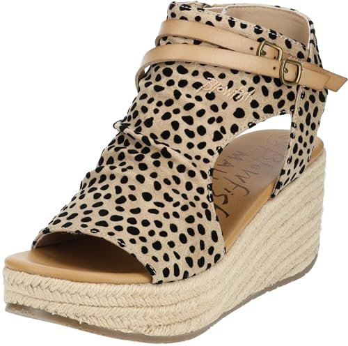 Blowfish Malibu Lacey Pixie Sandali Leopardati Da Donna - EUR 38