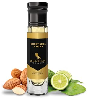 Arabian Opulence FR139 GOODY GIRLS 2 SHOES Roll-on Parfümöl | Konzentriertes Parfüm Körperöl | Langanhaltendes Parfüm auf Ölbasis für Frauen | Reisegröße Alkoholfreies weiches Parfümöl Flasche (6ml)