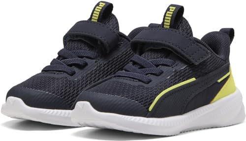 PUMA Flyer 3 AC+ Inf, Scarpe da Ginnastica Unisex-Bimbi 0-24, New Navy Lemon Sherbert White, 22 EU
