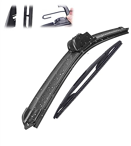 Wischerblätter-Set für vorne und hinten, für Toyota, für Aygo AB10 2005–2014, Scheibenwischer 26–12 Zoll