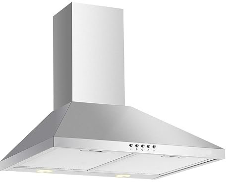 CDA 70cm Chimney Hood - Stainless Steel