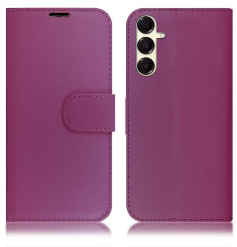 For Samsung Galaxy A16 5G / 4G PU Leather Flip Wallet Cover Case for Samsung A16 5G / 4G (Purple)