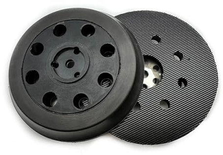 SGREHJDR Plateau de ponçage de 5 Pouces (125 mm) for Bosch PEX 300 AE, 400 AE et 4000 AE, tampons de Polissage Auto-agrippants, Outils de meulage