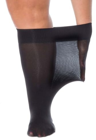 Plumpy Gambaletti Donna 40 Denari Taglie Forti Polpacci Grandi Pacco 2 | 40 denari in microfibra, fascia ampia per polpacci fino a 75 cm, senza tallone, non si arricciano. Pacco da 2, Made in Italy
