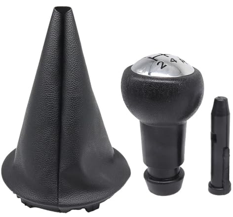 Pomo De Cambio De 5 Velocidades Para Peugeot Partner Tepee Para Citroen Berlingo B9 2011-2015 Palanca De Cambios Multiespacio Funda Protectora(1 Kit)