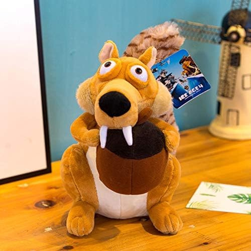 LYH2019 Funny Cute Animal Doll Ice Age 3 Scrat Squirrel Stuffed Plush Toy Gift 27Cm B (C)
