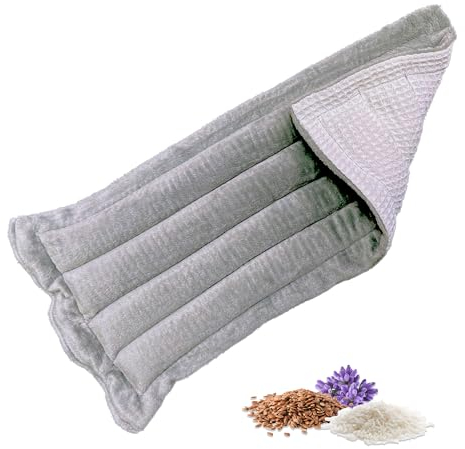 HP Solutions - Pack chauffant pour micro-ondes - Coussin chauffant portable pour crampes, maux de dos, douleurs musculaires et pieds