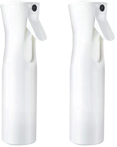 Vaporisateur rechargeable visage coiffeur. Spray brumisateur à eau vide Bouteille mist Spray vide Rechargeable pour Nettoyage Vaporisateur Cheveux Produit Coiffure Falcon plante (300 ml (2 unités))