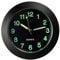 IMIKEYA Auto Armaturenbrett Uhr Selbstklebend Leuchtende Mini Auto Uhr Quartz Analogue Car Dashboard Uhr Auto Air Vent Clip Uhr für Auto Innendekoration