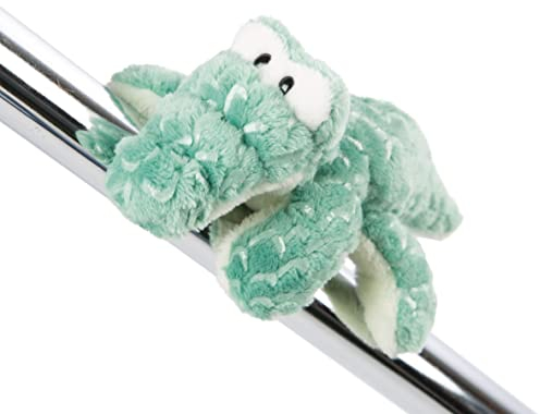 NICI, Scoiattolo Magnete Peluche Coccodrillo 12 cm, Linea Wild, Colore Verde, 47954.NIC