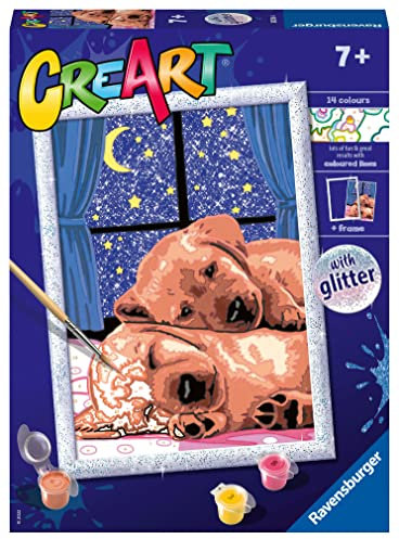 Ravensburger - CreArt Series D Pair of Dogs, Paint 7+ Years, 202164