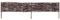 KADAX Palisade aus Weide, natürlicher Weidenzaun, handgemachter Weidenflechtzaun, Gartenzaun für Wegabgrenzung und Beete, Zaun Rasenkante (1 Stück 120x30cm)