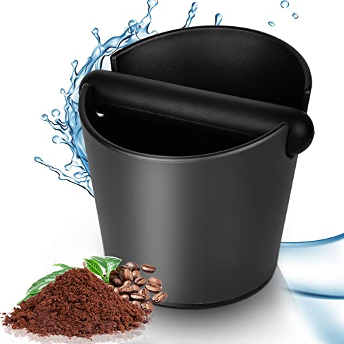 Abklopfbehälter für Siebträger Knock Box: Nizirioo Kaffee Klopfbox Abklopfbehälter für Siebträger Abschlagbox für Kaffeesatz Espresso Knock Box Maschinen Kaffeemaschine Abschlagbox Kaffee Zubehör