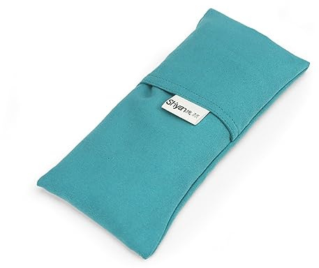 Beavorty Yoga Eyepillow Cassia Yoga Eyepillow for Man for Woman for Lady for Meditation Lavender and Cassia Seeds Filled Soft and Comfortable for Home for Studio Use