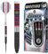 WINMAU Darts - Daryl Gurney 85% Pro-Series 23g Professional Dart-Set mit Dart-Flüge und Dart-Schäften