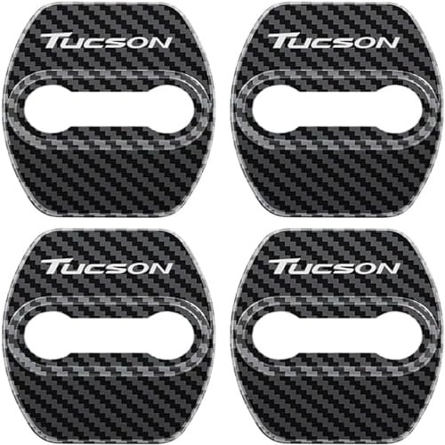 4pcs Car Styling Door Lock Cover for Hyundai Tucson,Stainless Steel Car Door Lock Cover Protection Guard Auto Accessories