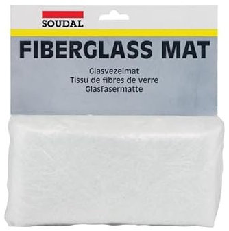 Fiberglass mat - Tissu en fibres de verre pour carrosserie - Soudal - 0,5 m²