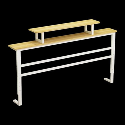 MTSYXYM Heizkörperabdeckung,MDF Heizkörperverkleidung,Regal über Heizkörper,Robuste Struktur, doppelschichtige offene Lagerung, geringer Platzbedarf,für Flur Wohnzimmer Schlafzimmer.(100 * 20 * 80cm)
