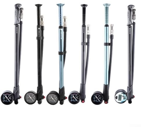Bicycle Tyre Shock Absorber Pump 300psi High Pressure for Damper & Suspension Fork Mini Hand Bicycle Pump Portable Includes Valve Adapter(JTF360A 01)