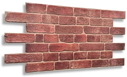 6m² 3D PVC Paneele Stein Optik 15 Stück, Wandpaneele Wandverkleidung Decke Deckenpaneele PVC-Verkleidung Wandtatto Fliesen Imitat CPVC6