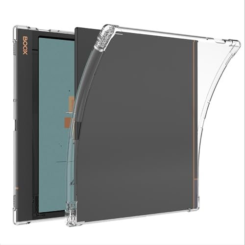 GIOPUEY Hülle für Boox Note Air 4C 10.3, Weiche TPU Rückenschale, Dünne Abdeckung, Airbag Schutz, Case Kompatibel mit Boox Note Air 4C 10.3-Transparentes