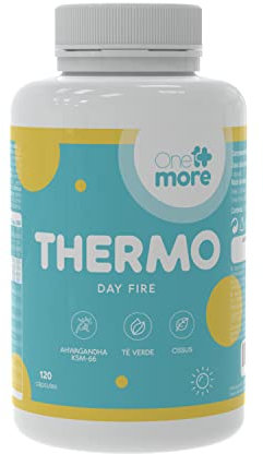 Quemagrasas Potente Para Adelgazar Muy Rapido y Efectivo | Inhibidor de Apetito · Termogénico | 17 Ingredientes | 120 Cápsulas | Té Verde + Cafeína + Ashwagandha + Cissus + Cromo